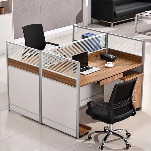 辦公家具屏風辦公桌椅組合職員辦公桌4人位隔斷公司卡座辦公室電